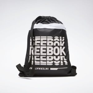 Torebki Męskie Reebok One Series Training Gym Sack Czarne PL 24AUOID